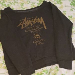 Authentic Stussy gray pullover